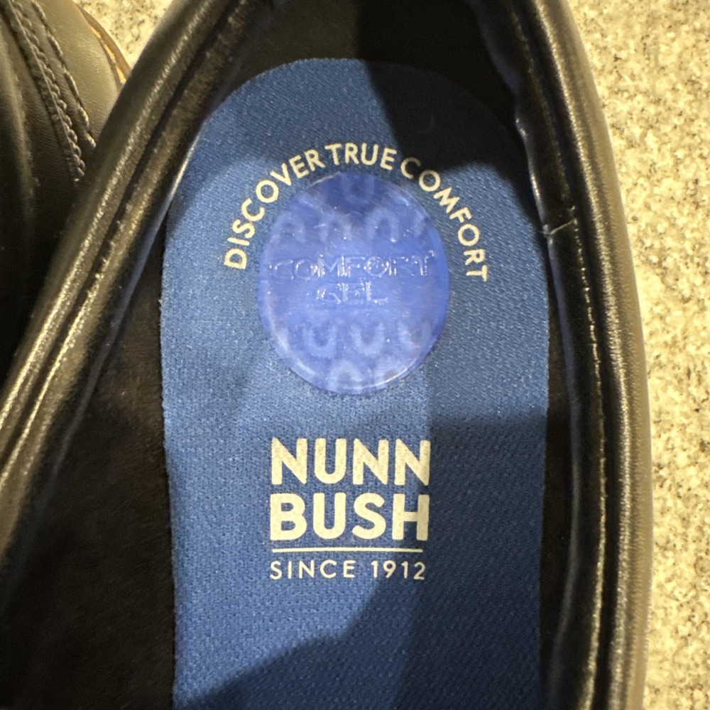 Nunn‎ Bush Men's Westfield Comfort Cap Toe Oxford  Size 13D Black 81423-001 - Picture 10 of 15